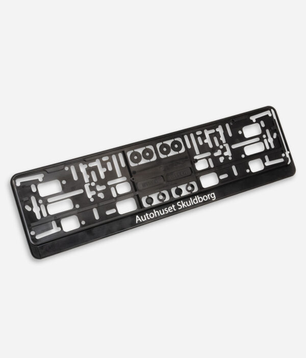 r8dio nummerpladeholder