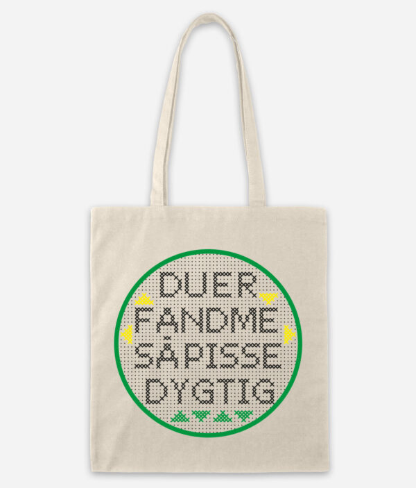 r8dio pisse dygtig totebag natural front1
