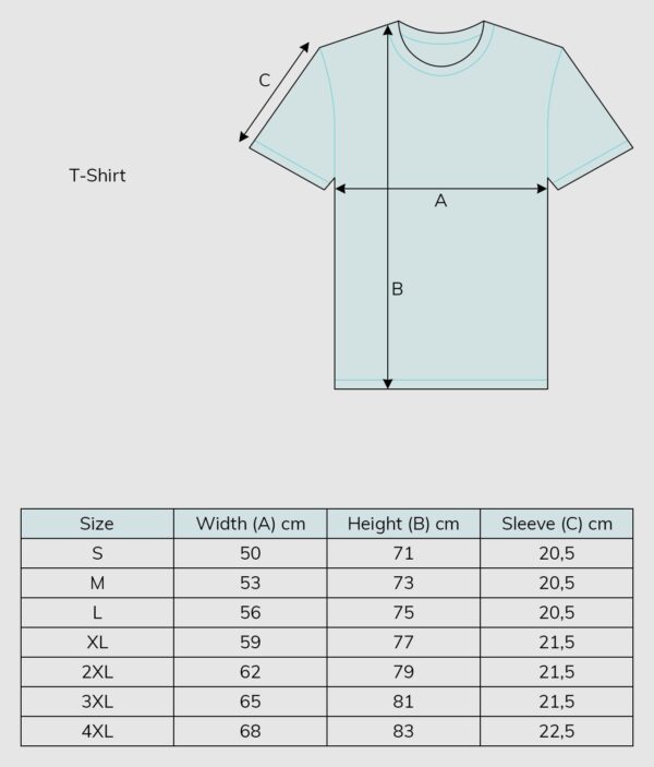 sizeguide tee