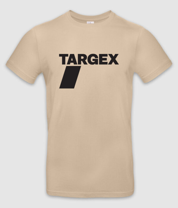 r8dio targex2 big tshirt sand front