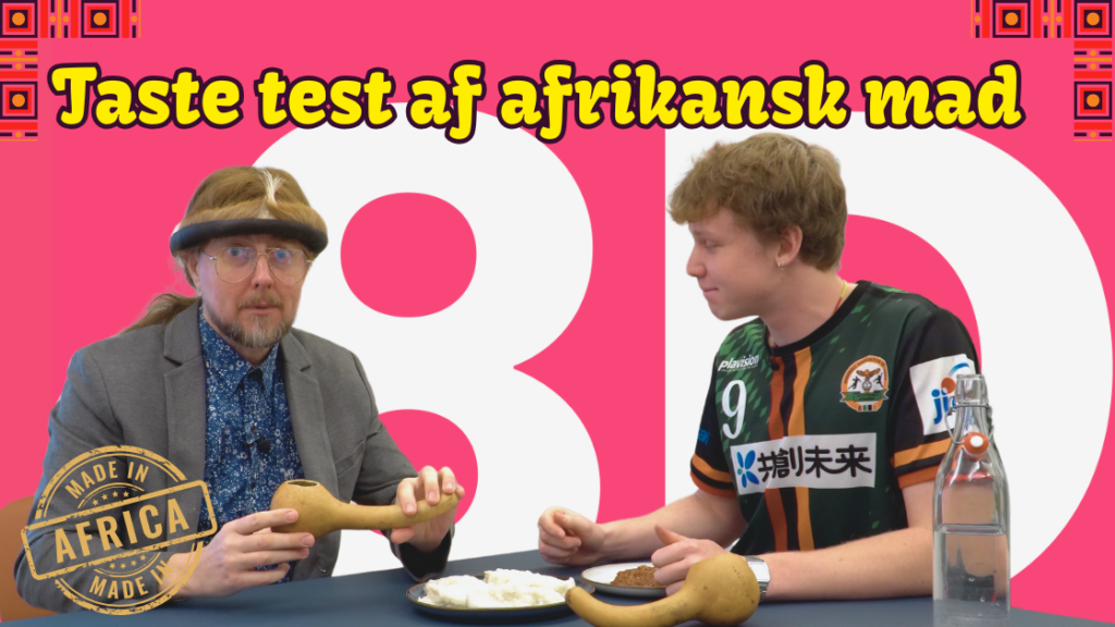 Smagning af afrikansk mad