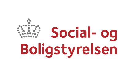 Bliv samarbejdspartner 3 Social og Boligstyrelsen logo eksempel DK farve 2